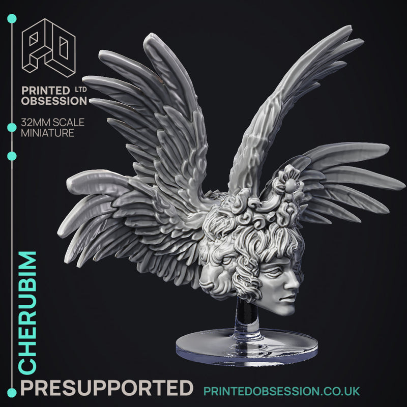 Cherubim - High Celestial - PRESUPPORTED - Heaven Hath No Fury - 32mm scale - Only-Games