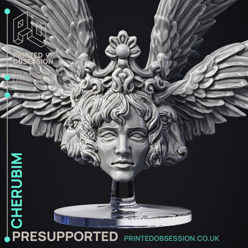 Cherubim - High Celestial - PRESUPPORTED - Heaven Hath No Fury - 32mm scale - Only-Games