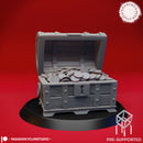 Open Treasure Chest - Tabletop Miniature (Pre-Supported)
