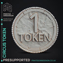 Circus Token - Handout - Circus of Horrors - PRESUPPORTED