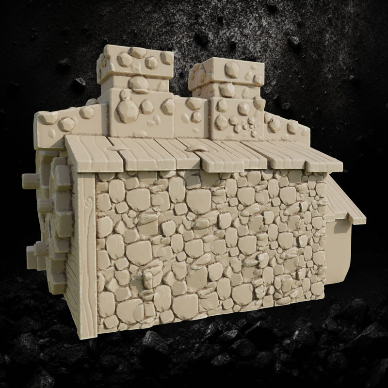 City Hall of Garukthad - Fantasy Terrain STL, DnD & Wargaming - Only-Games