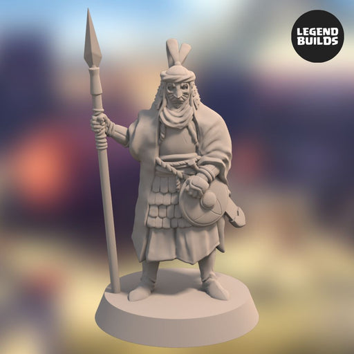 Empire of Jagrad Palace Guard - Pose 1 - 3D printable miniature – STL file - Only-Games