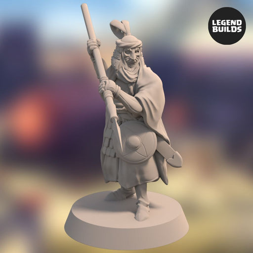 Empire of Jagrad Palace Guard - Pose 2 - 3D printable miniature – STL file - Only-Games