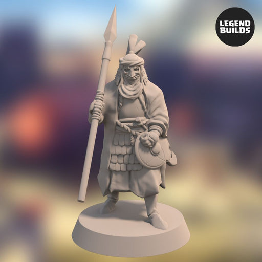 Empire of Jagrad Palace Guard - Pose 3 - 3D printable miniature – STL file - Only-Games