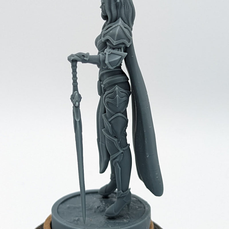 Paladin Warrior Clara - Paladin Warrior Greatsword Paladin  - 75mm + 35mm Scale