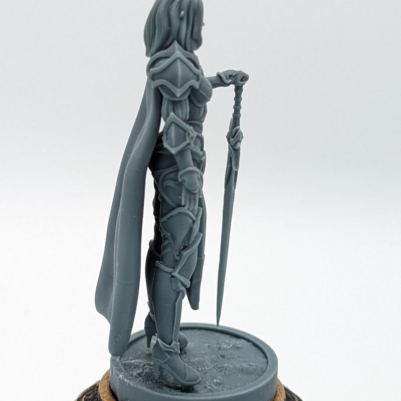 Paladin Warrior Clara - Paladin Warrior Greatsword Paladin  - 75mm + 35mm Scale