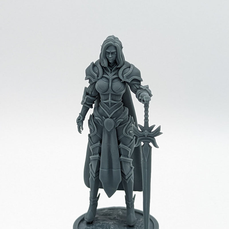 Paladin Warrior Clara - Paladin Warrior Greatsword Paladin  - 75mm + 35mm Scale