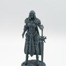 Paladin Warrior Clara - Paladin Warrior Greatsword Paladin  - 75mm + 35mm Scale