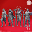 Druids - Level Up - Tabletop Miniatures (Pre-Supported)