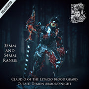 Demon Knight Claudio - STL only - Only-Games