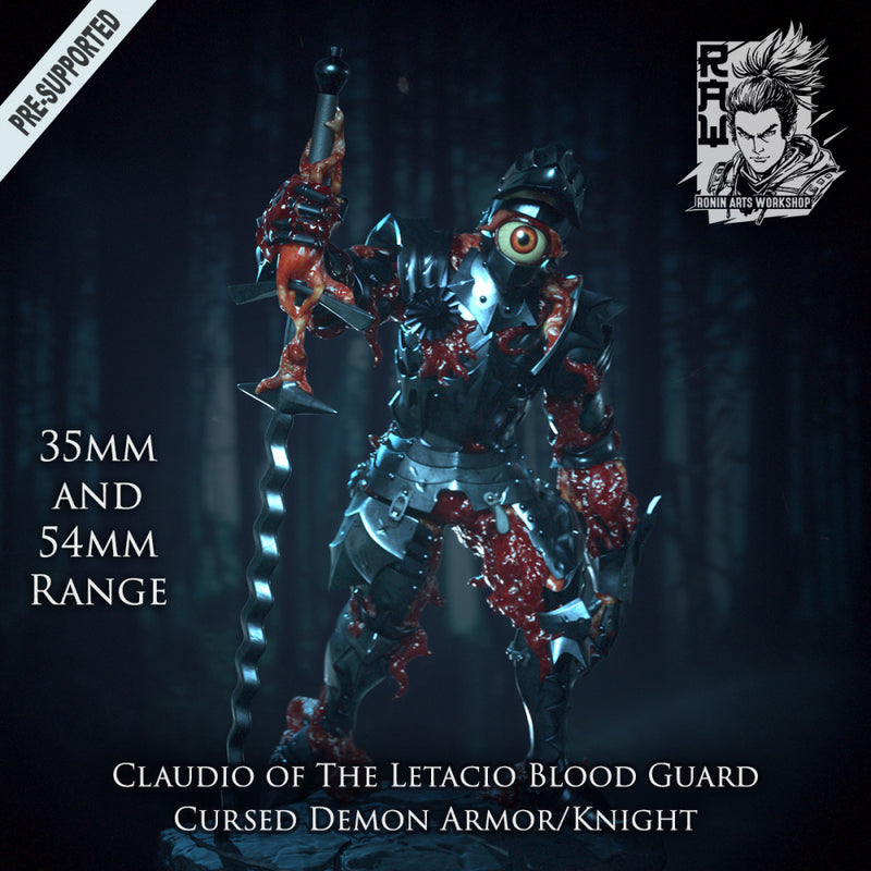 Demon Knight Claudio - STL only - Only-Games