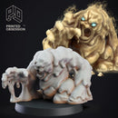 Clay Golem - Construct - PRESUPPORTED - 32mm D&D