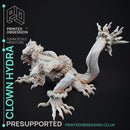Clown Hydra - Boss Monster - Circus of Horrors - PRESUPPORTED - 32mm scale