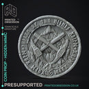 Mimic Coin - Prop -  PRESUPPORTED - Illustrated and Stats - 32mm scale