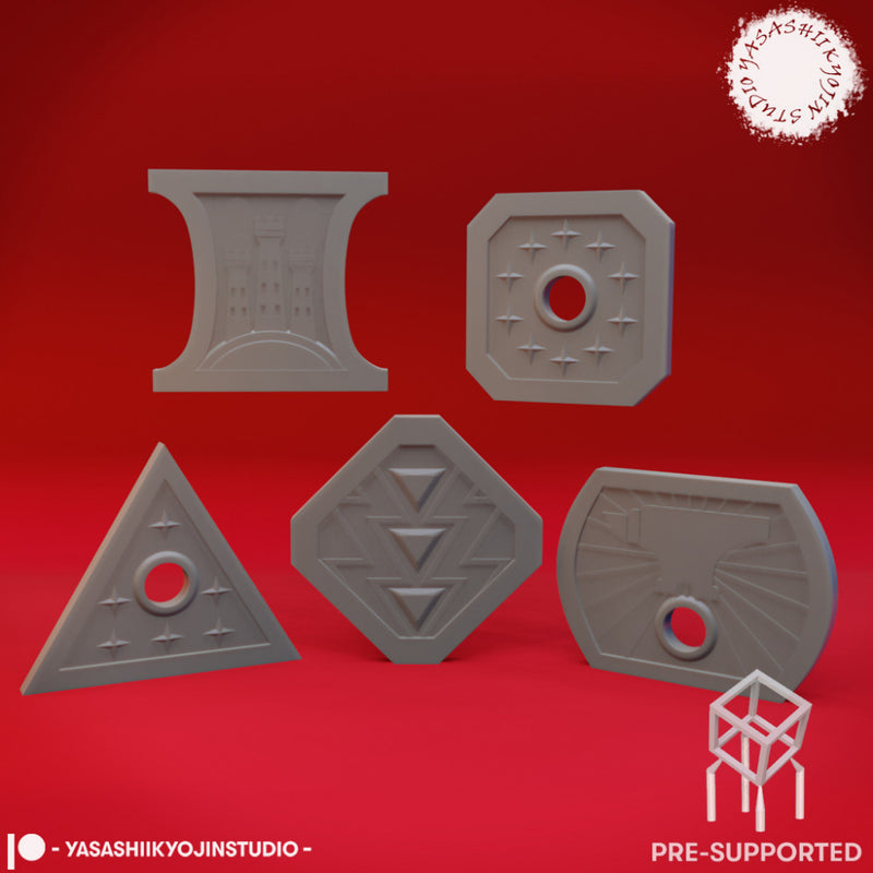Coins - Full Size - Tabletop Props (Pre-Supported)