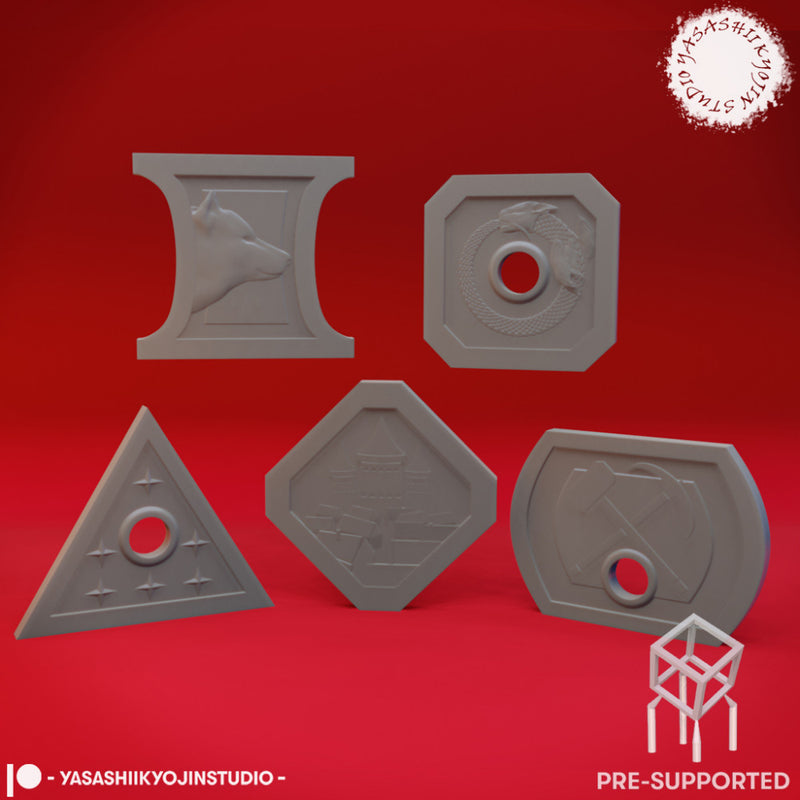 Coins - Full Size - Tabletop Props (Pre-Supported)