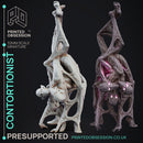 Contortionist - Circus of Horrrors - PRESUPPORTED - 32mm Scale