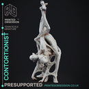 Contortionist - Circus of Horrrors - PRESUPPORTED - 32mm Scale