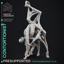 Contortionist - Circus of Horrrors - PRESUPPORTED - 32mm Scale