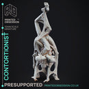 Contortionist - Circus of Horrrors - PRESUPPORTED - 32mm Scale