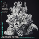 Corpse Plant - Large Undead Monster - PRESUPPORTED - 32 mm Scale