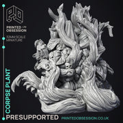 Corpse Plant - Large Undead Monster - PRESUPPORTED - 32 mm Scale - Only-Games