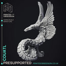 Couatl - Celestial Creature - PRESUPPORTED - Heaven Hath No Fury - 32mm scale