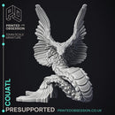 Couatl - Celestial Creature - PRESUPPORTED - Heaven Hath No Fury - 32mm scale