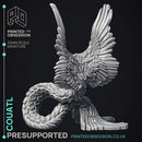 Couatl - Celestial Creature - PRESUPPORTED - Heaven Hath No Fury - 32mm scale