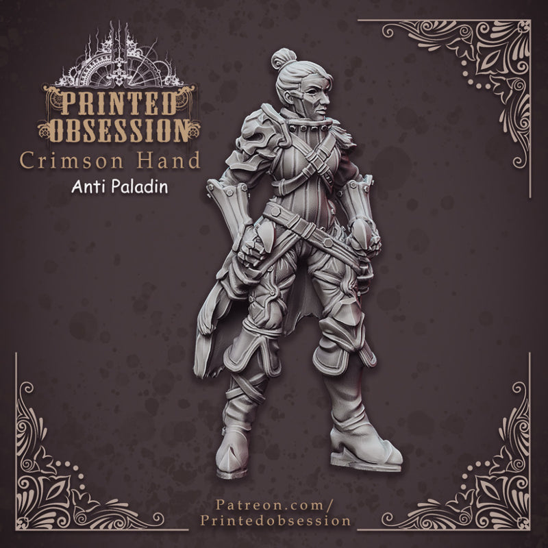 Paladin Mega Pack - 6 paladins - 32 mm scale - D&D - Only-Games