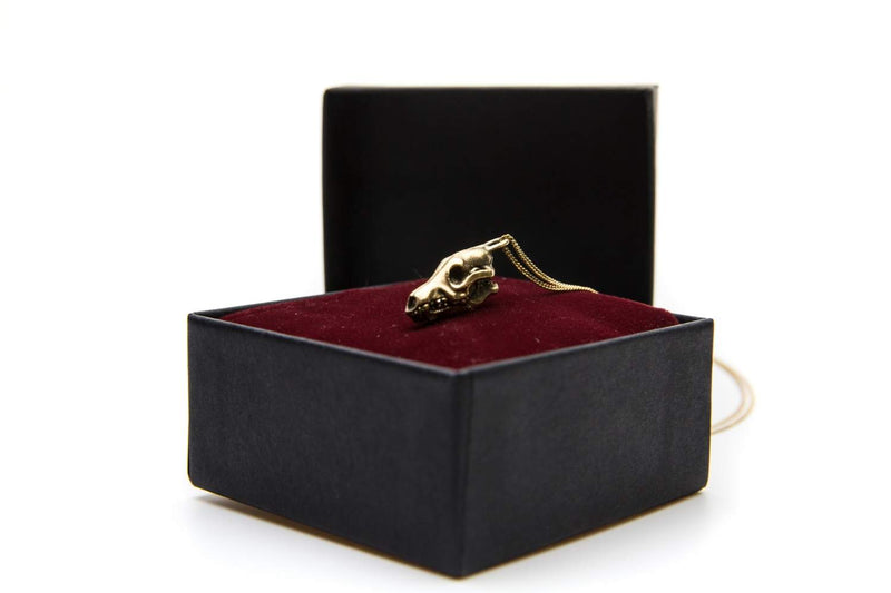 Wolf Skull Pendant