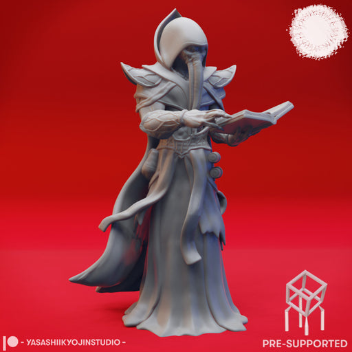 Cthulid Warlock - Book of Beasts - Tabletop Miniature (Pre-Supported) - Only-Games