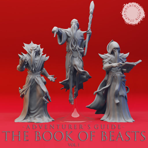 Cthulid Warband - Book of Beasts - Tabletop Miniatures (Pre-Supported) - Only-Games