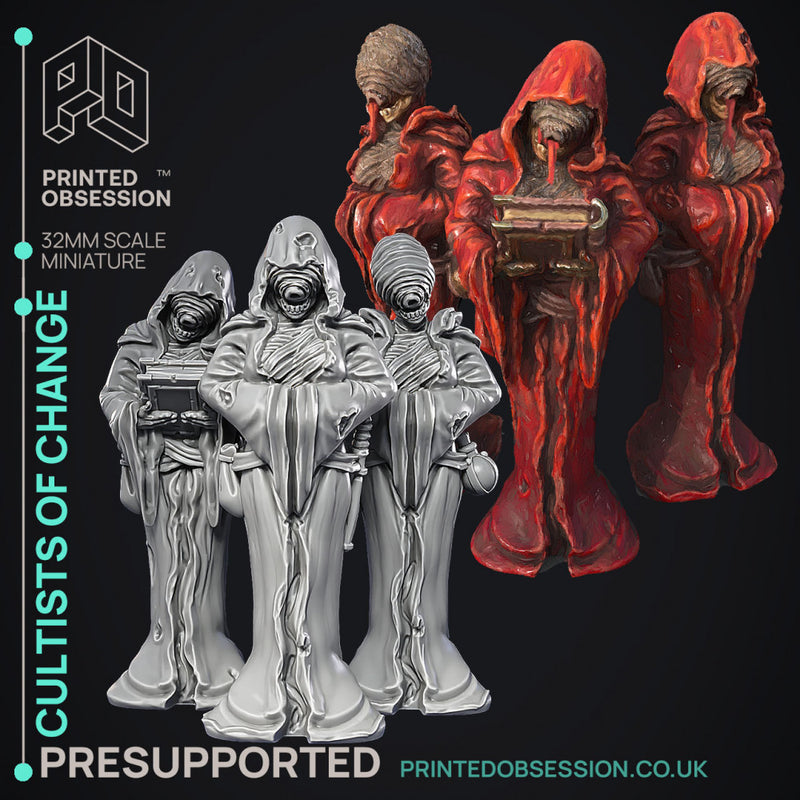 Cryptids of the Darkwoods - 18 Models -  PRESUPPORTED - Illustrated and Stats - 32mm scale