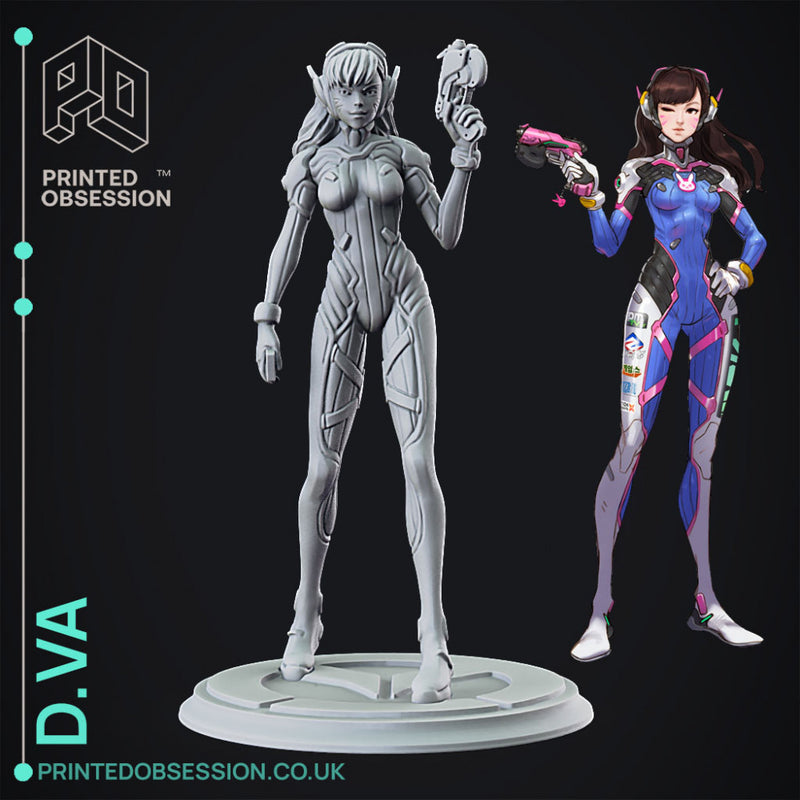 Overwatch - D.Va Full figurine - Only-Games