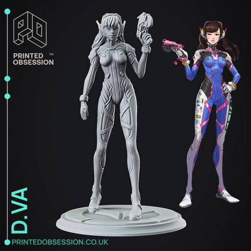 Overwatch - D.Va Full figurine - Only-Games