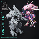 Overwatch - D.Va & Meka - Victory Pose