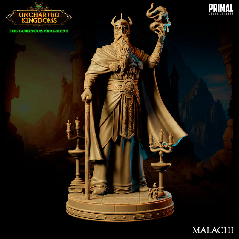 3 miniatures - 32mm - Wizards Bundle - Uncharted Kingdoms - Only-Games