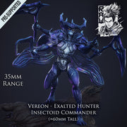 Exalted Hunter Vereon - Insectoid Commander - STL only - Only-Games