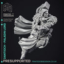 Dantioch - Paladin Lord - PRESUPPORTED - 32mm Scale - Heaven hath no fury