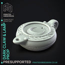 Dark Claw Demon & Lamp - Prop & Miniature -  PRESUPPORTED - Illustrated and Stats - 32mm scale
