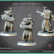 DARK FUTURE TECH RATS SET 1 - Only-Games