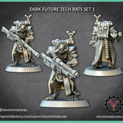 DARK FUTURE TECH RATS SET 1 - Only-Games