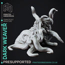 Dark Weaver - Shadowfell Spider creature - PRESUPPORTED - 32mm scale