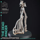 Dead Ringer - Cryptid - PRESUPPORTED - 32mm scale - Siren head D&D style