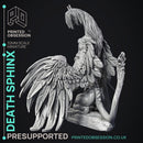 Death Sphinx - Undead Creature - 32mm scale - D&D - Presupported