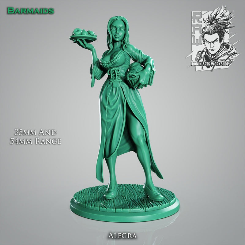 Barmaid Alegra - 54mm - Only-Games