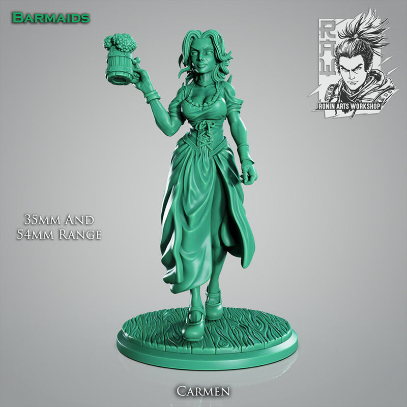 Barmaid Carmen - 35mm - Only-Games