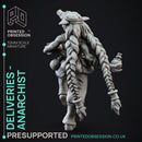 Deliveries - Goblin Anarchist - Potion Thrower - PRESUPPORTED - 32mm scale