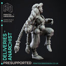 Deliveries - Goblin Anarchist - Potion Thrower - PRESUPPORTED - 32mm scale